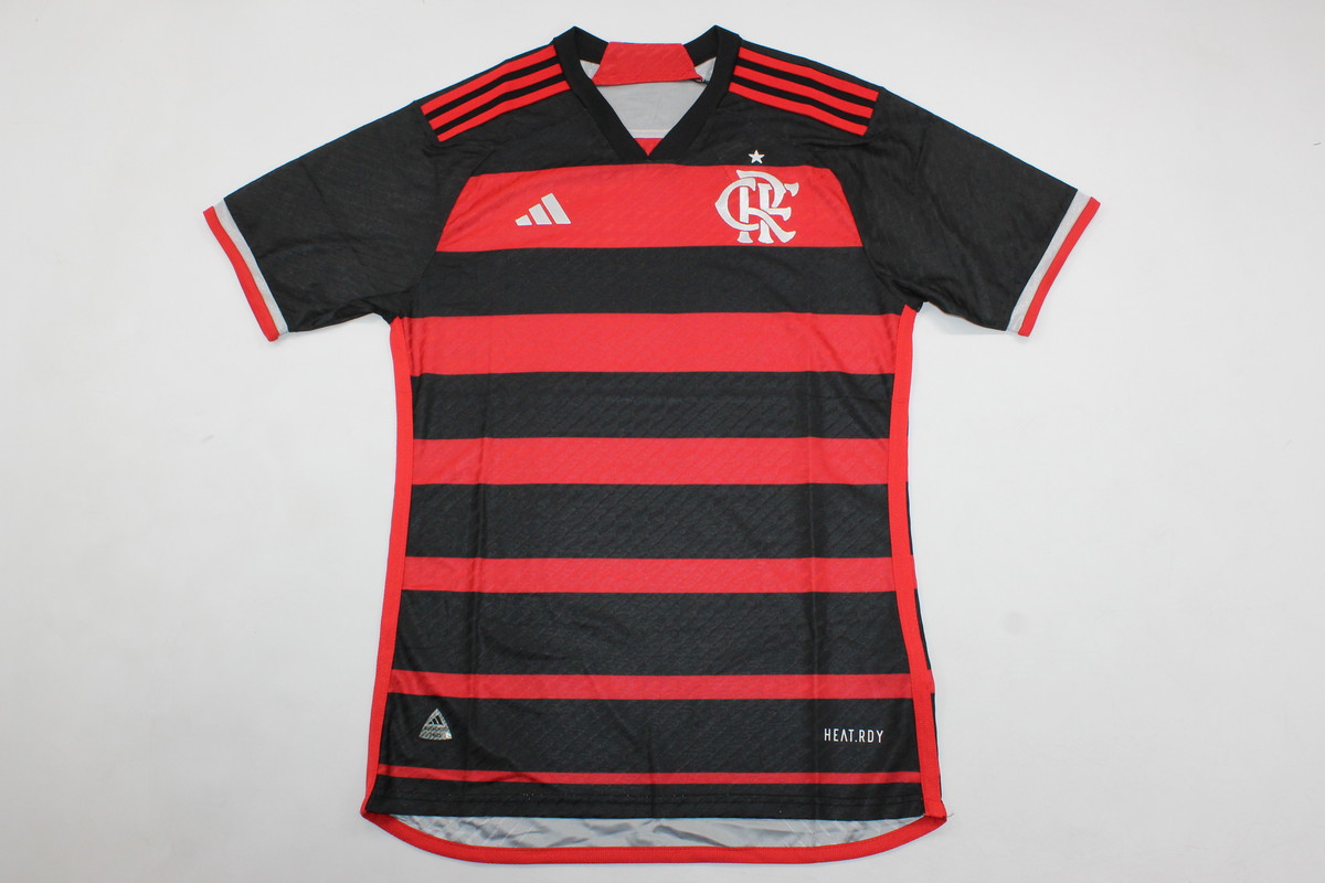 AAA Quality Flamengo 24/25 Home Soccer Jersey(Player)